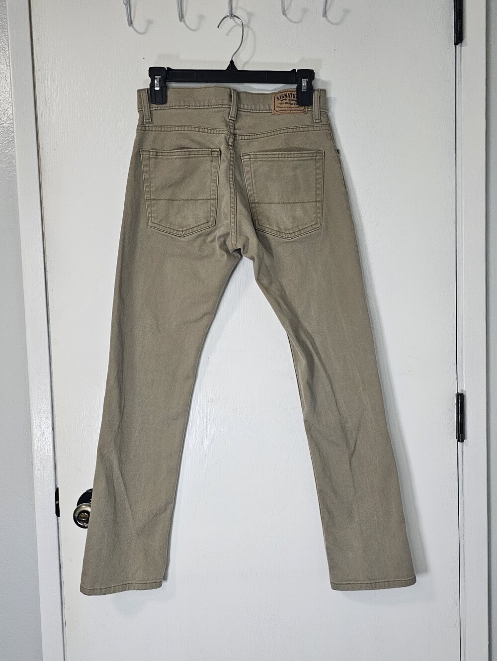 Levi's Signature Khaki Men's Skinny Jeans - Size 28 - Picture 3 of 7